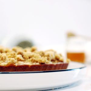 TARTA DE LAVANDA Y MIEL