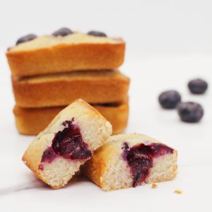 Financier de Arándanos